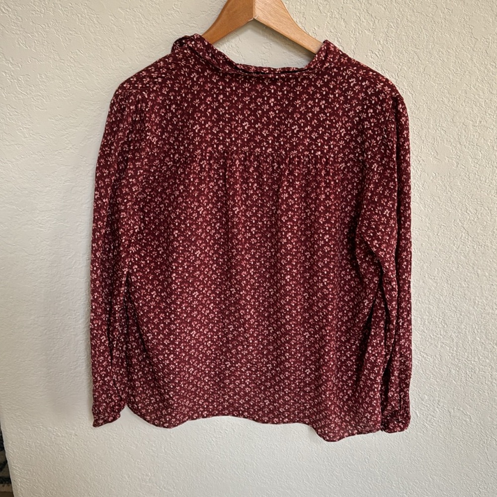 Massimo Dutti Long Sleeve Blouse - Picture 4 of 6